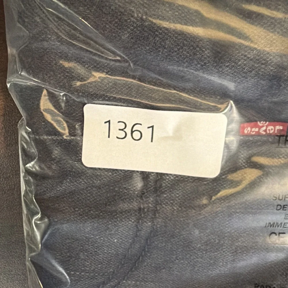Levis 569 Faded Black Jeans Mens 40 X 30 (FITS 41 X‎ 29) Straight Leg Baggy